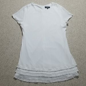 Lulu's Fringe Trimmed Dress